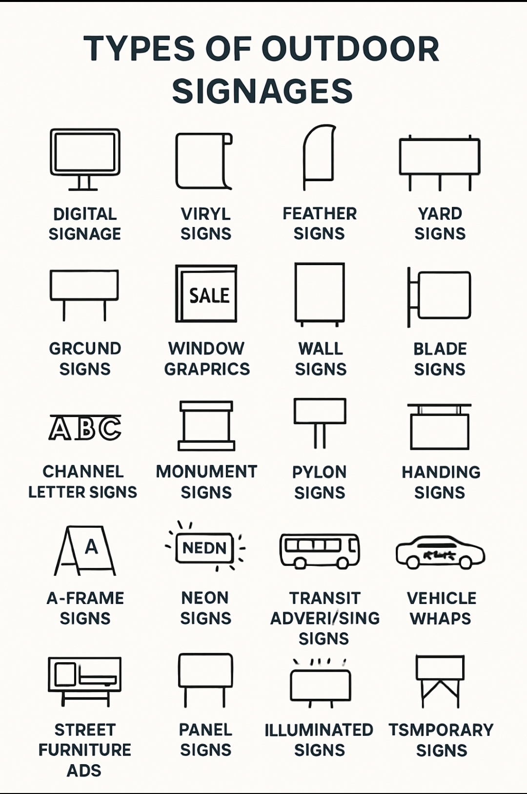 OUTDOOR SIGNANGES – RADIUSS MEDIA CREATIONS